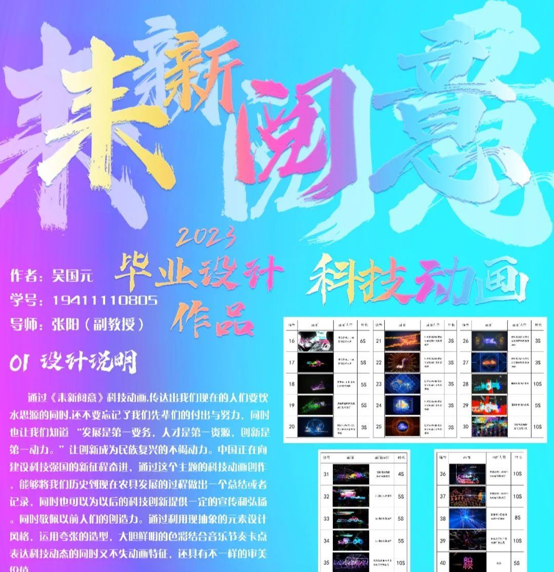 数字科技--betway必威数字媒体艺术专业2023届本科优秀毕业设计